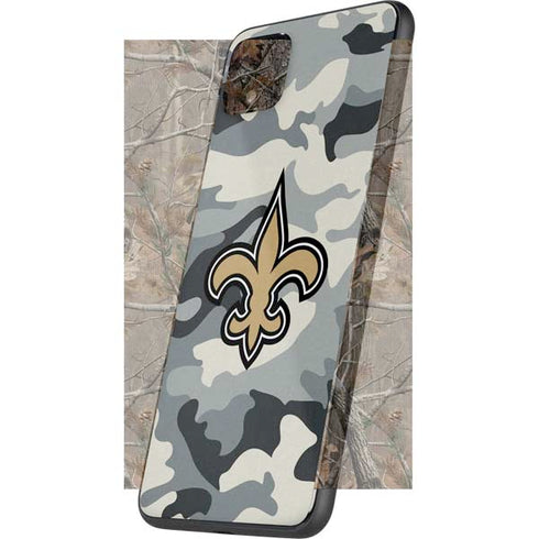 NFL New Orleans Saints Camo Google Pixel 4 XL Skin